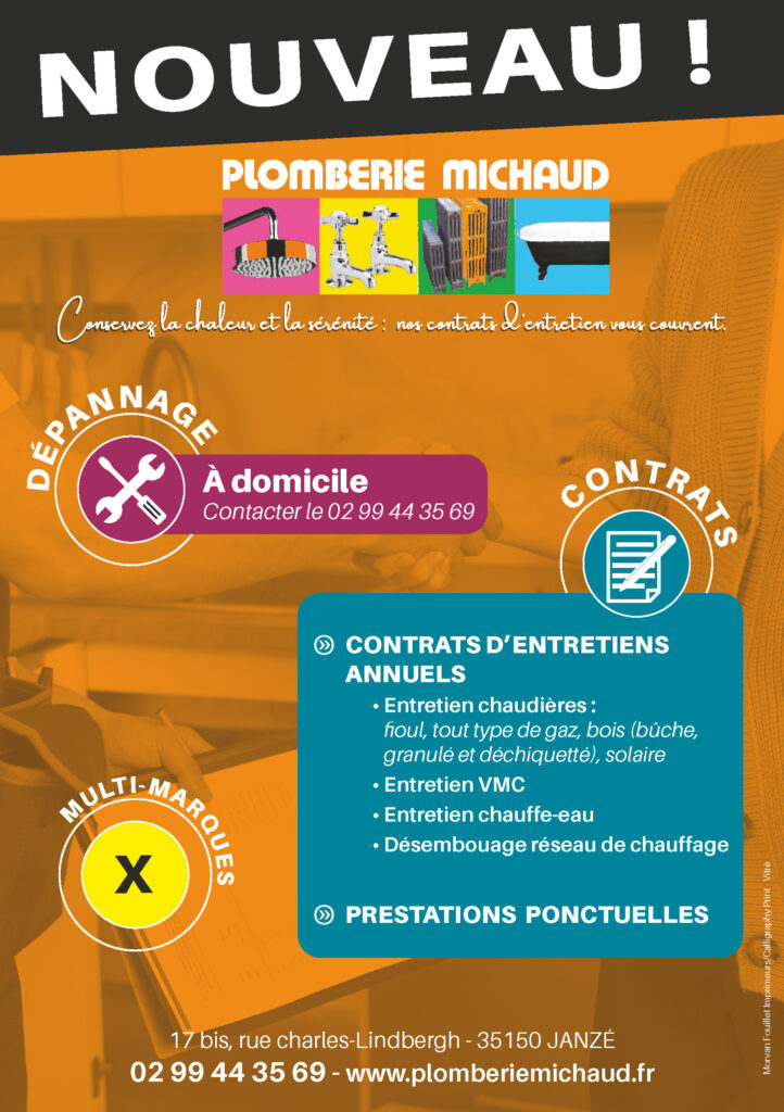 Plomberie Michaud Plombier Janze Nouveau Contrats Dentretiens Annuels